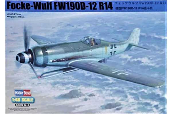 Focke-Wulf FW190D-12 R14 (Hobby Boss 81720) 1/48 Focke-Wulf FW190D-12 R14 (Hobby Boss 81720) 1/48