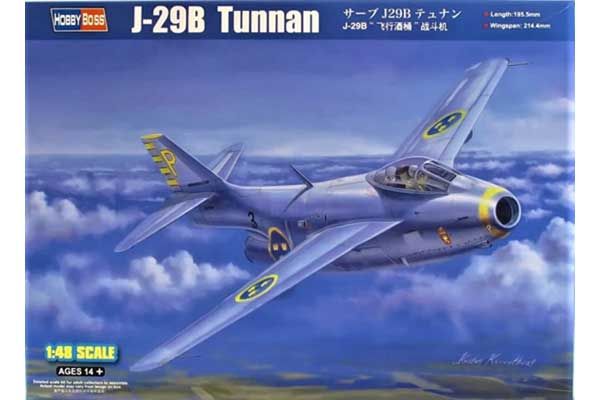 J-29B Tunnan (Hobby Boss 81746) 1/48 J-29B Tunnan (Hobby Boss 81746) 1/48