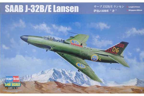SAAB J-32B/E Lansen (Hobby Boss 81752) 1/48 SAAB J-32B/E Lansen (Hobby Boss 81752) 1/48