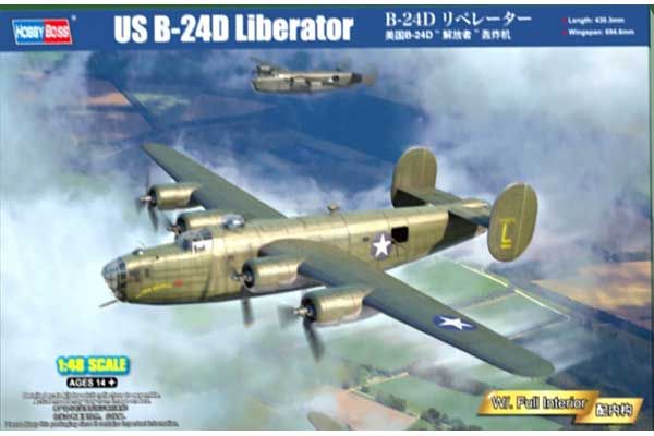 US B-24D Liberator (Hobby Boss 81775) 1/48