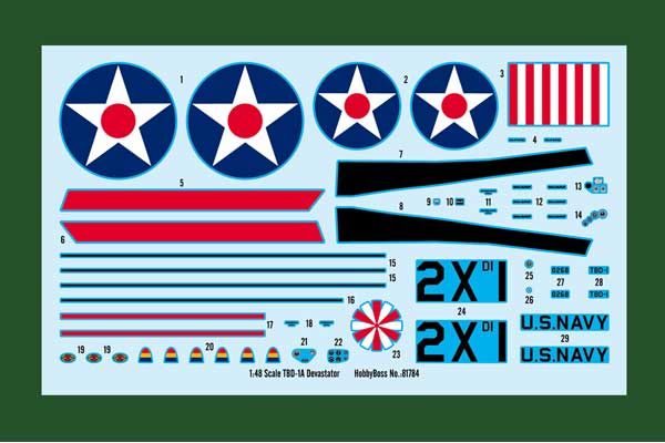 TBD-1A Devastator (Hobby Boss 81784) 1/48