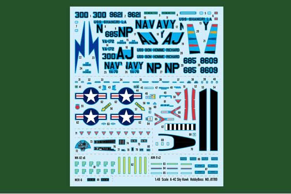 A-4C Sky Hawk (Hobby Boss 81789) 1/48