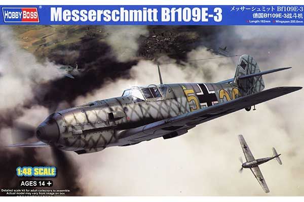 Messerschmitt Bf109E-3 (Hobby Boss 81791) 1/48