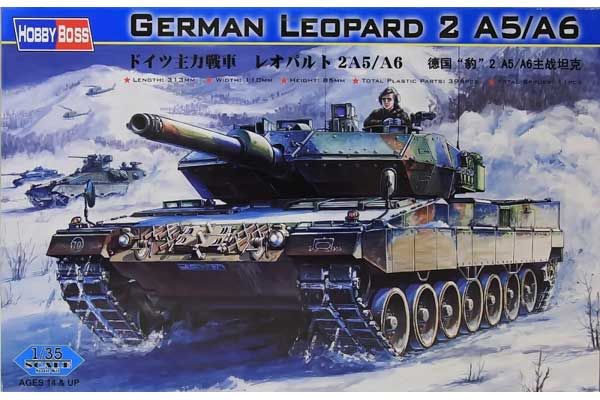 Немецкий Leopard 2 A5/A6 (Hobby Boss 82402) 1/35 Немецкий Leopard 2 A5/A6 (Hobby Boss 82402) 1/35