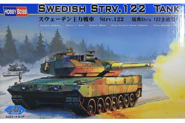 Шведский танк Strv.122 (Hobby Boss 82404) 1/35 Шведский танк Strv.122 (Hobby Boss 82404) 1/35