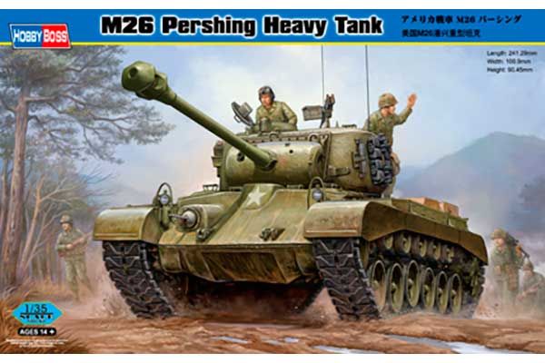 M26 Pershing Тяжелый танк (Hobby Boss 82424) 1/35 M26 Pershing Тяжелый танк (Hobby Boss 82424) 1/35