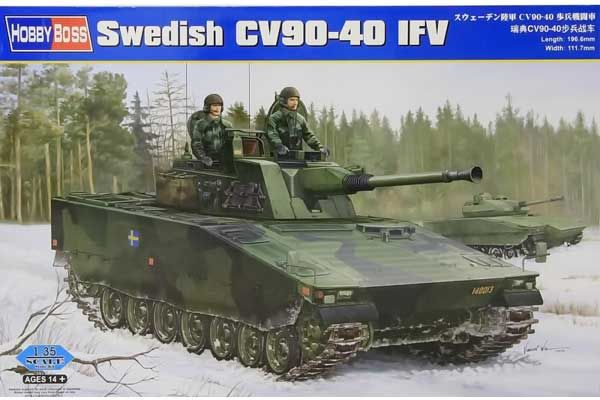 CV90-40 шведська БМП (Hobby Boss 82474) 1/35 CV90-40 шведська БМП (Hobby Boss 82474) 1/35