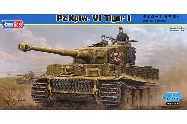Pz.Kpfw. VI Tiger 1- Early (Hobby Boss 82607) 1/16