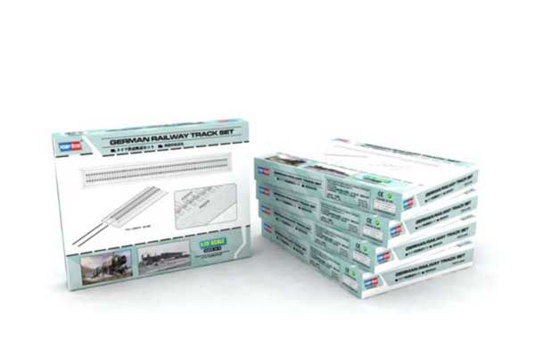 Немецкие железнодорожные пути (Hobby Boss 82902) 1/72 Немецкие железнодорожные пути (Hobby Boss 82902) 1/72