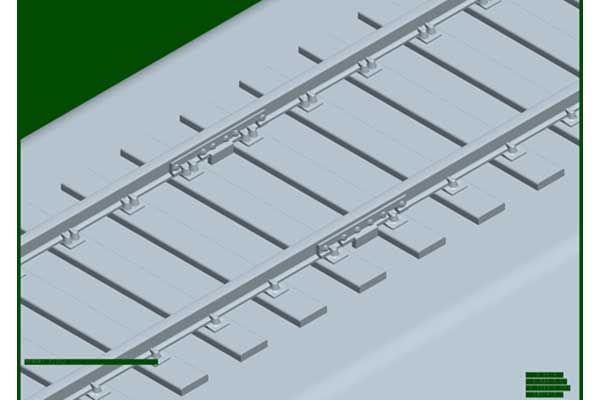 Немецкие железнодорожные пути (Hobby Boss 82902) 1/72 Немецкие железнодорожные пути (Hobby Boss 82902) 1/72