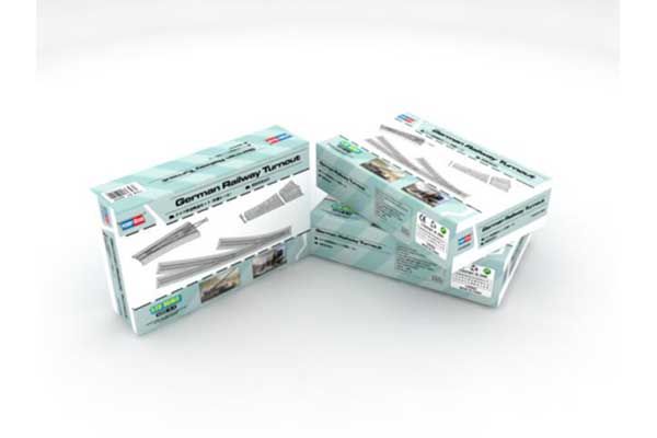 Железнодорожный стрелочный перевод (Hobby Boss 82902) 1/72 Железнодорожный стрелочный перевод (Hobby Boss 82902) 1/72