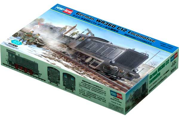 WR360 C12 немецкий локомотив (Hobby Boss 82913) 1/72
