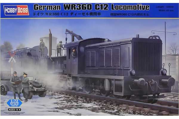 WR360 C12 немецкий локомотив (Hobby Boss 82913) 1/72