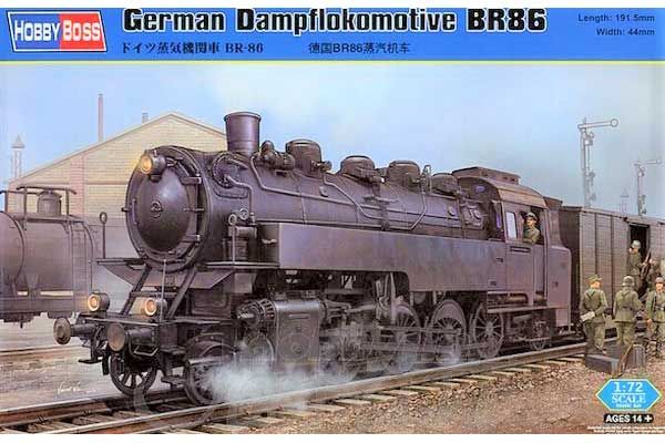 Dampflokomotive BR86 (Hobby Boss 82914) 1/72 Dampflokomotive BR86 (Hobby Boss 82914) 1/72