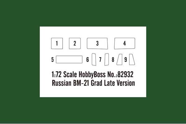 БМ-21 «Град» (Hobby Boss 82932) 1/72