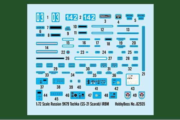 9K79 Точка (SS-21 Scarab) БРСД (Hobby Boss 82935) 1/72
