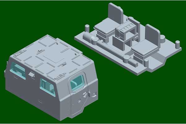 9A52-2 РСЗВ  «Смерч-М» 9к58 (Hobby boss 82940) 1/72