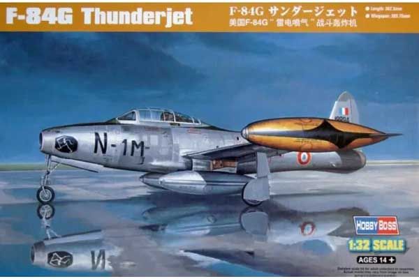 F-84G Thunderjet (Hobby Boss 83208) 1/32