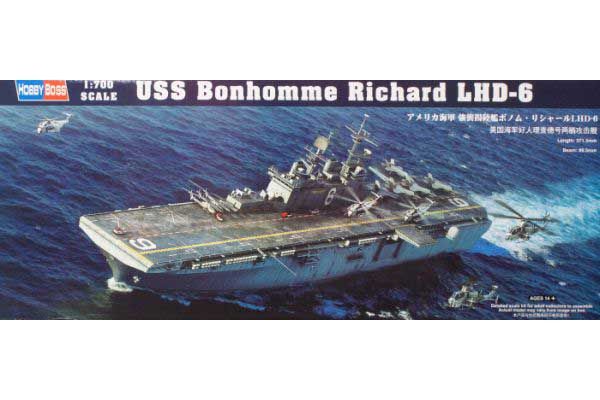 USS Bonhomme Richard LHD-6 (Hobby Boss 83407) 1/700 USS Bonhomme Richard LHD-6 (Hobby Boss 83407) 1/700