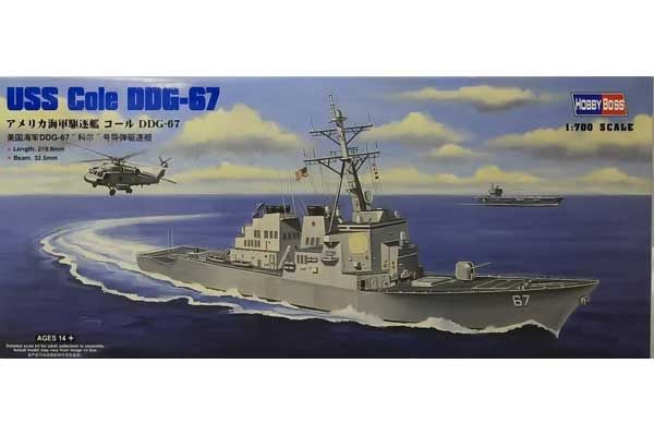 USS Cole DDG-67 (Hobby Boss 83410) 1/700 USS Cole DDG-67 (Hobby Boss 83410) 1/700