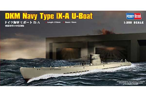DKM Navy Type lX-A U-Boat (Hobby Boss 83506) 1/350 DKM Navy Type lX-A U-Boat (Hobby Boss 83506) 1/350