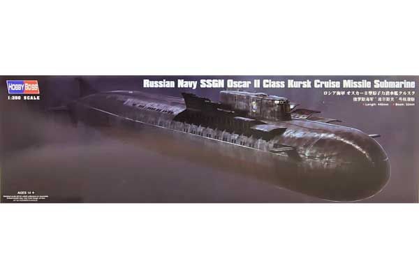 Подводная лодка Курск проекта 949 «Гранит» (Oscar II) (Hobby Boss 83521) 1/700 Подводная лодка Курск проекта 949 «Гранит» (Oscar II) (Hobby Boss 83521) 1/700