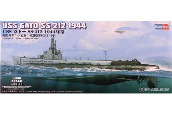 USS GATO SS-212 1944 (Hobby Boss  83524) 1/350