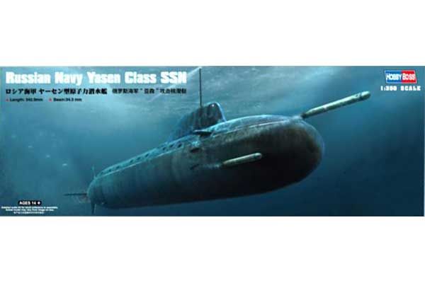 Підводний човен проекту 885 «Ясень» (Hobby Boss 83526) 1/350 Підводний човен проекту 885 «Ясень» (Hobby Boss 83526) 1/350