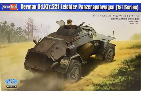 Sd.Kfz.221 Leichter Panzerspahwagen (Hobby Boss 83811) 1/35 Sd.Kfz.221 Leichter Panzerspahwagen (Hobby Boss 83811) 1/35