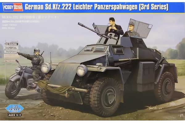 Sd.Kfz.222 (3-й серии) (Hobby Boss 83816) 1/35 Sd.Kfz.222 (3-й серии) (Hobby Boss 83816) 1/35