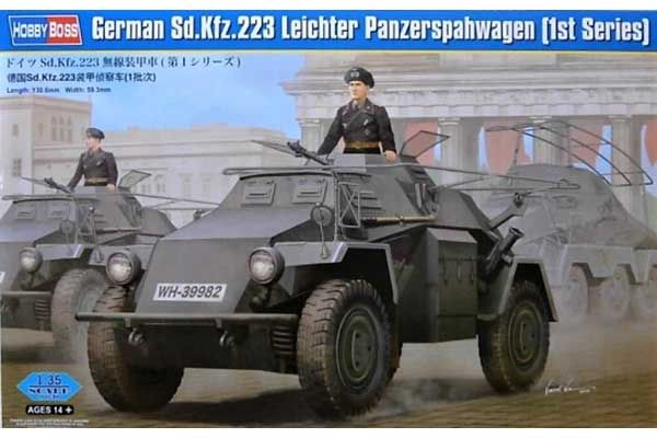 Sd.Kfz.223 Leichter Panzerspahwagen (1-я серия) (Hobby Boss 83817) 1/35 Sd.Kfz.223 Leichter Panzerspahwagen (1-я серия) (Hobby Boss 83817) 1/35