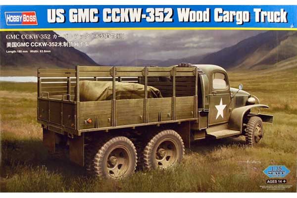 GMC CCKW-352 с деревянным кузовом (Hobby Boss 83832) 1/35 GMC CCKW-352 с деревянным кузовом (Hobby Boss 83832) 1/35