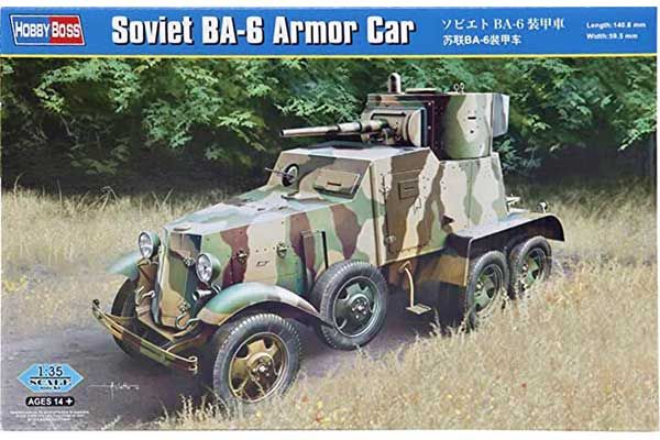 Бронеавтомобиль БА-6 (Hobby Boss 83839) 1/35 Бронеавтомобиль БА-6 (Hobby Boss 83839) 1/35