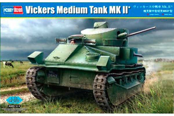 Средний танк Vickers MK II* (Hobby Boss 83880) 1/35 Средний танк Vickers MK II* (Hobby Boss 83880) 1/35