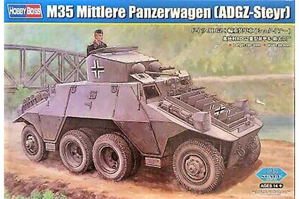 M35 Mittlere Panzerwagen (ADGZ-Steyr) (Hobby Boss 83890) M35 Mittlere Panzerwagen (ADGZ-Steyr) (Hobby Boss 83890)