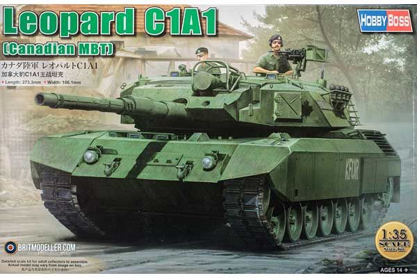 Канадский Leopard C1A1 (Hobby Boss 84502) 1/35 Канадский Leopard C1A1 (Hobby Boss 84502) 1/35