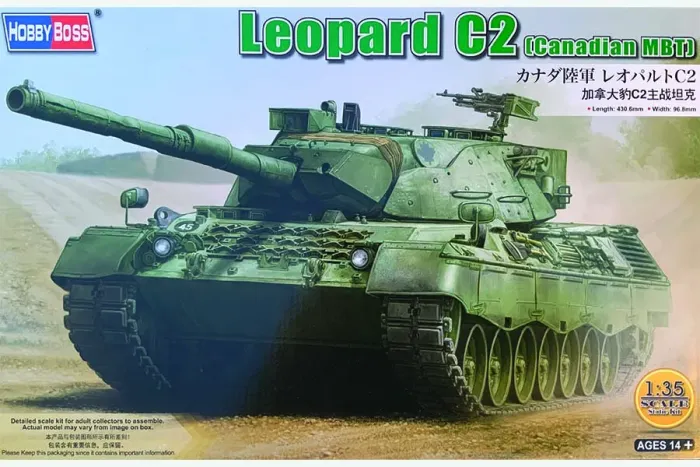 Leopard C2 (Canadian MBT) (Hobby Boss  84503) 1/35