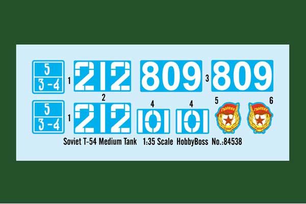T-54 Советский средний танк (Hobby Boss 84538) 1/35