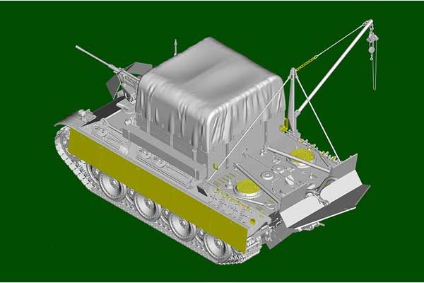 German Sd.Kfz.179 Bergepanther Ausf.G Late Version (Hobby Boss 84554) 1/35