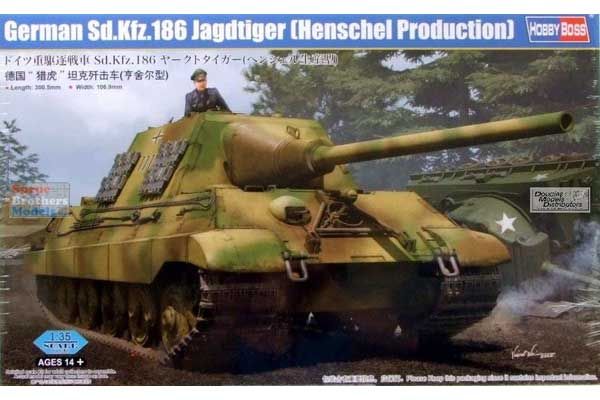 German Sd.Kfz.186 Jagdtiger (Hobby Boss 84562) 1/35