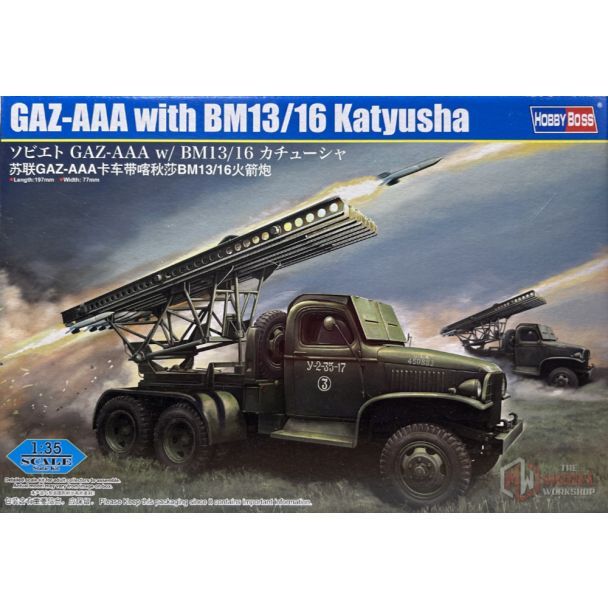 ГаЗ-ААА с БМ13/16 Катюша (Hobby Boss 84572) 1/35