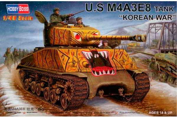 M4A3E8 (Hobby Boss 84804) 1/48 M4A3E8 (Hobby Boss 84804) 1/48