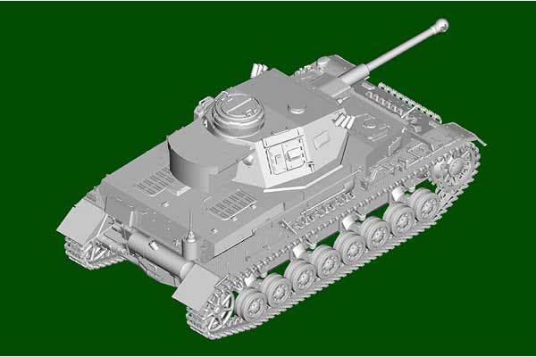 Немецкий  Pzkpfw IV Ausf.F2 Средний танк (Hobby Boss 84840) 1/48