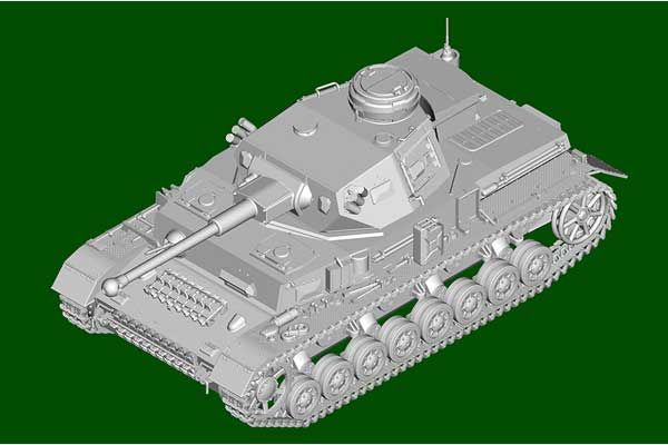 Немецкий  Pzkpfw IV Ausf.F2 Средний танк (Hobby Boss 84840) 1/48