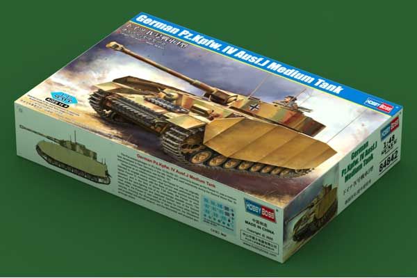 German Pz.Kpfw. IV Ausf.J (Hobby boss 84842) 1/48