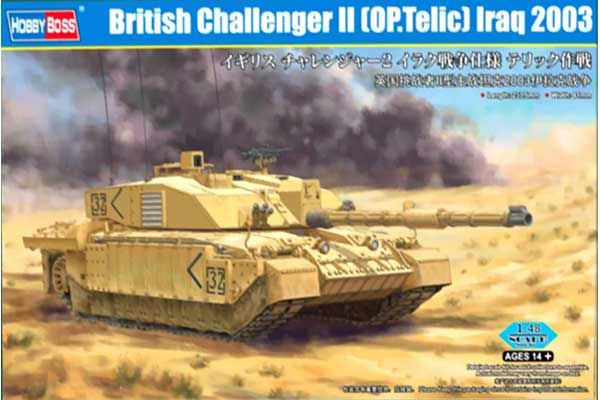 British Challenger II [OP.Telic ] Iraq 2003 (Hobby boss 84853) 1/48