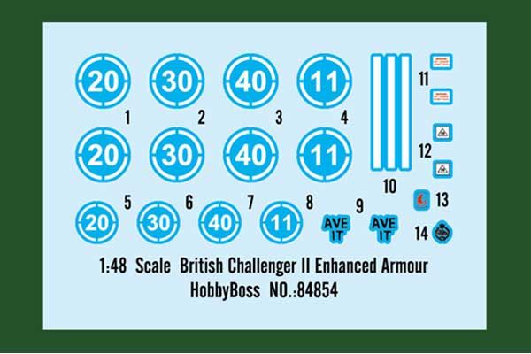 British Challenger II Enhanced Armour (Hobby Boss 84854) 1/48