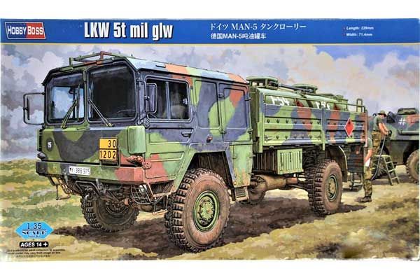 LKW 5t mil glw (Hobby Boss 85508) 1/35 LKW 5t mil glw (Hobby Boss 85508) 1/35