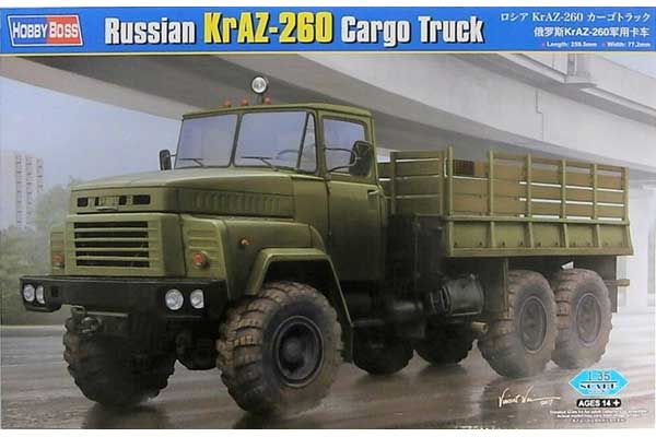 Грузовик КрАЗ-260 (Hobby Boss 85510) 1/35 Грузовик КрАЗ-260 (Hobby Boss 85510) 1/35