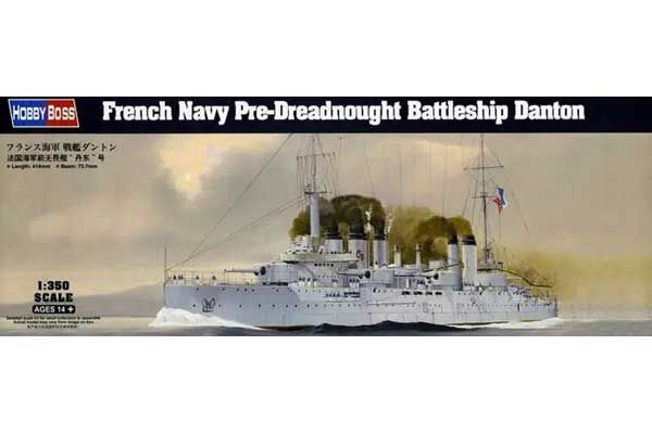 Danton французский эскадренный броненосец (Hobby Boss 86503) 1/350 Danton французский эскадренный броненосец (Hobby Boss 86503) 1/350